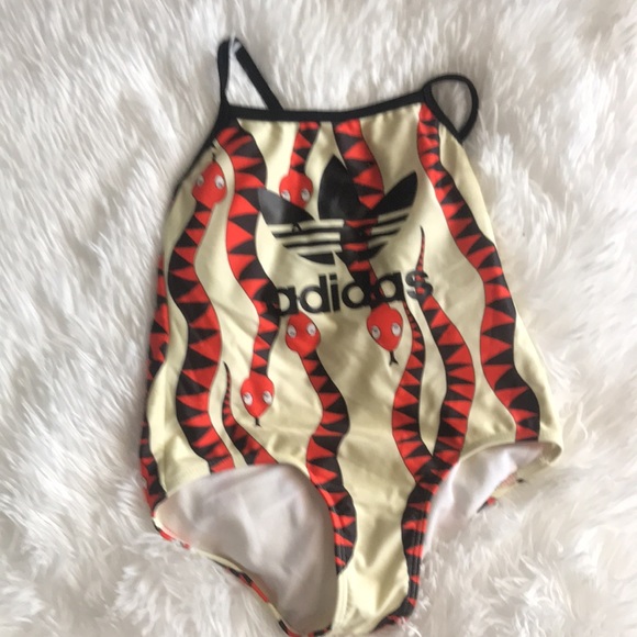 Adidas mini rodini Girls Swimsuit - Picture 7 of 8